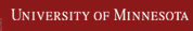 University of Minnesota Wordmark.  Link to U of M Homepage.