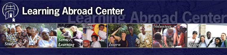 Learning Abroad Center Banner