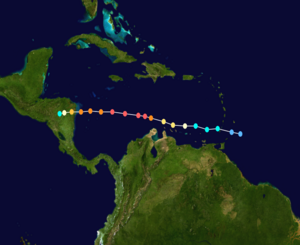 Hurricane Felix Track