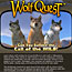 Screen capture of Wolfquest page