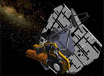 A graphic image that represents the Deep Impact Epoxi mission