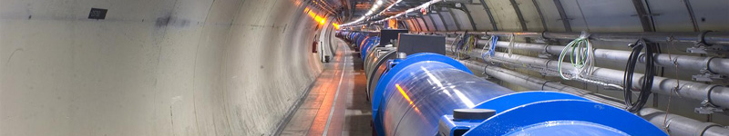 Inside the LHC tunnel