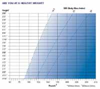 Body Mass Index Chart