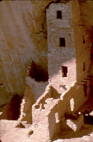 Southwestern US Native American Cliff Dwellings