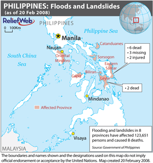 Philippines Affected Areas