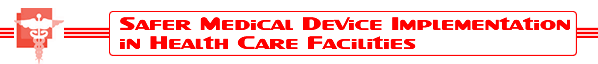 Safer medical device implementation logo 
