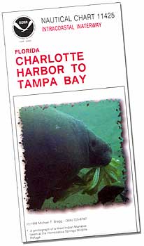 Front cover of the prototype chart for Charlotte Harbor to Tampa Bay