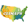 Climate Maps of the United States (Logo)