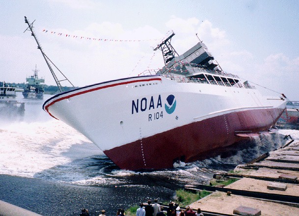 Launch of the RONALD H. BROWN
