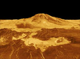 Venus - 3D Perspective View of Maat Mons
