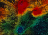 Volcano Southeast of Phoebe Regio,Venus with Emissivity Data