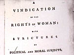 Vindication of the Rights of Woman