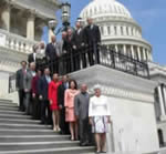 photo, Members of the Congressional Hispanic Caucus