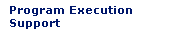 Program Execution Support