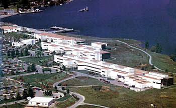 Picture of the Western Regional Center campus looking northwest.  Click to open a larger version of the photo.