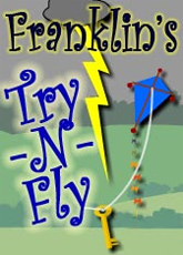 Image shows Franklin's Try-N-Fly Kite.