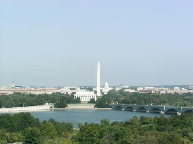 View from the Netherlands Carillon Looking East, Washington, D.C.