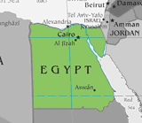 Map of مصر
