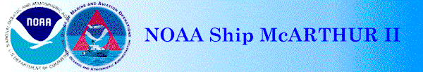 NOAA Ship McARTHUR Banner