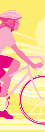 image of girl riding bike