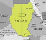 Map of سودان