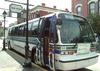 MMVTA bus waiting for passengers to board in one of the many downtown districts. Visit www.mmvta.com for more information. 