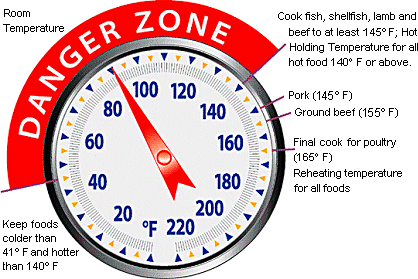 The Danger Zone Thermometer
