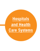 Click this button to read more about hospitals and health care systems