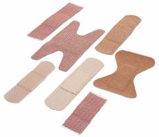Photograph of assorted fabric bandages