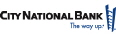 City National Bank logo with a hyperlink to the City National Bank website.