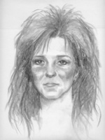 Sketch of woman resembling Bradley