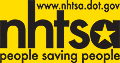 NHTSA people saving people logo