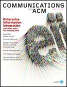 Cover of Communications of the ACM Current Issue