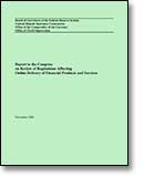 Review of Regulations Affecting On-Line Delivery of Financial Products and Services cover