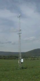 Dry deposition tower at Canaan Valley, TN