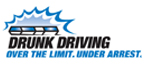 Drunk Driving Logo Blue