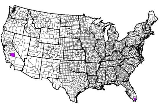 2008 Crop Year Map