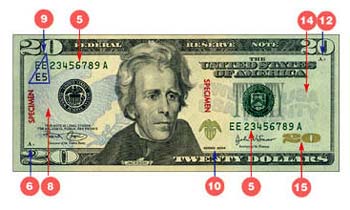 $20 Front (2004 Series)