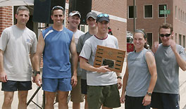 Photo of Team members with award