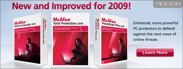 McAfee Consumer Products 2009 