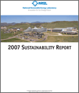 Photo of cover for the Sustainability Report 2007