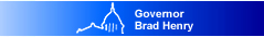 Governor Brad Henry Graphic