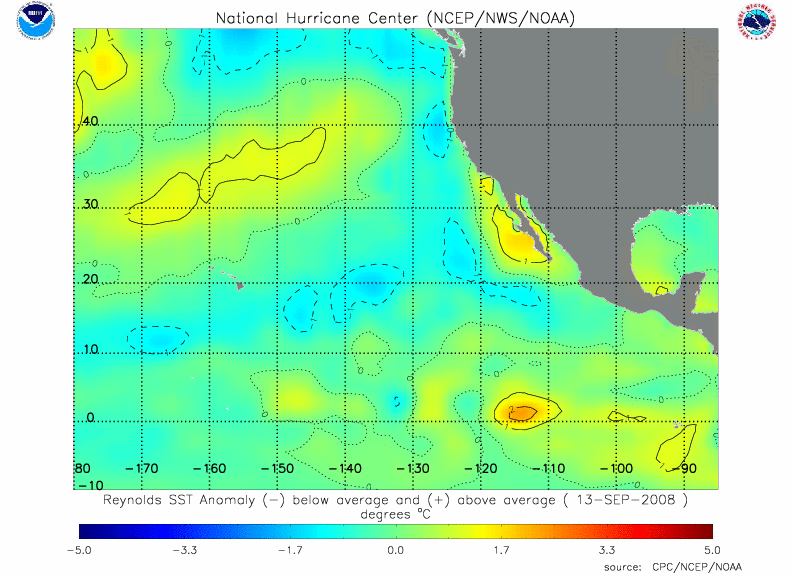 Eastern Pacific SST Anomaly