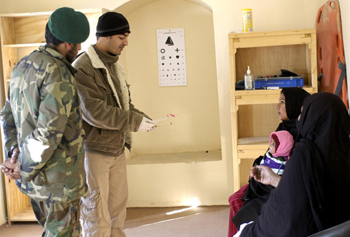 Afghan women have been participating in medical engagements and going to coalition clinics with more frequency and in increasing numbers lately. This shows their increased confidence in Afghan national security forces and coalition forces. (U.S. Army photo/Staff Sgt. Marie Schult)