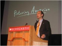 Deputy Secretary Troy delivers remarks at a National Endowment for the Humanities’ Picturing America event.
