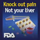 Knock out pain, not your liver.