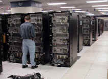 The "world's fastest supercomputer," the IBM ASCI White supercomputer