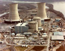 Photo of the Three Mile Island Nuclear Power Plant