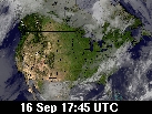 Continental US satellite picture