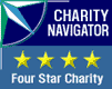 Charity Navigator 4-Star rating